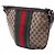 Borsa a tracolla a mezzaluna Gucci Beige Medium GG Canvas Web - vista 2