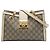 Gucci Beige Small GG Supreme Padlock Tote