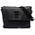 Borsa Messenger Brynmore Mulberry in pelle di vitello grana grossa blu Blu navy