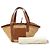 LOEWE Anagram Small Raffia Basket Tote in Beige - Ansicht 7