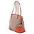 Borsa tote Gucci Bree Dome Medium in canvas GG beige - vista 2