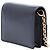 Céline Celine Black Mini Smooth Calfskin Triomphe Maillon Wallet on Chain Nero - vista 2
