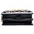 Céline Celine Black Mini Smooth Calfskin Triomphe Maillon Wallet on Chain Nero - vista 3