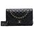 Chanel Black Jumbo Classic Caviar Double Flap Nero - vista 7