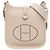 Hermès White Clemence Evelyne 16 Amazone Bianco Crudo
