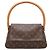 Louis Vuitton Brown Monogram Mini Looping Marrom