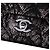Chanel Black Medium Classic Metallic Goatskin and Lace Double Flap Nero - vista 5