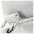 Borsa Sling Louis Vuitton White Monogram Logo Chalk Bianco - vista 6