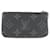 Louis Vuitton Monogram Eclipse Reverse Coin Case Nero Grigio - vista 2