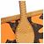 Borsa Louis Vuitton Monogram Graffiti Neverfull GM Marrone Arancione - vista 6