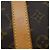 Borsa Boston Louis Vuitton Monogram Keepall 55cm Marrone - vista 3