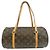 Louis Vuitton Monogram Papillon Handtasche Braun