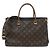 Borsa Louis Vuitton Monogram Pallas Marrone Nero