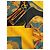 Hermès Carré di seta Monsieur et Madame Giallo - vista 2