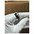 Anello Cartier Trinity Diamanti e Ceramica Nera Nero Bianco Silver hardware - vista 5