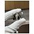 Anello Cartier Trinity Diamanti e Ceramica Nera Nero Bianco Silver hardware - vista 6
