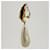 Orecchini Chanel Clover Swing Nero D'oro  - vista 2