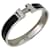 Bracelet Hermès Click H Noir Argenté  - vue 1
