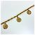 Collana Chanel placcata oro con moneta Coco Mark D'oro - vista 2