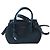 Autre Marque Coccinelle Green Hammered Leather Handbag