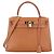 Hermès Borsa a tracolla Hermes Kelly 28 Marrone D'oro