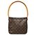 Borsa a tracolla Louis Vuitton Monogram Looping MM Marrone