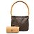 Borsa a tracolla Louis Vuitton Monogram Looping MM Marrone - vista 7