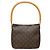 Borsa a tracolla Louis Vuitton Monogram Looping MM Marrone