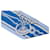 Hermès Hermes Twilly MAILLONS Foulard e Sciarpa Blu  - vista 3