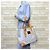 Borsa Tote Louis Vuitton Hampstead MM Damier Azur Bianco - vista 2