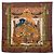 Hermès Foulard Hermes Carre 90 L'ATLANTIDE Marrone