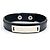 Bracciale Rigido Louis Vuitton Pruitt Nero Blu navy - vista 2