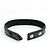 Bracciale Rigido Louis Vuitton Pruitt Nero Blu navy - vista 3