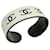 Bangles Chanel in plastica bianca Bianco