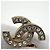 Orecchini a lobo Chanel placcati in oro con strass D'oro - vista 4