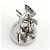 Hermès Charm per borsa Hermes Bag Charm Arne Danse Pegasus Argento - vista 4