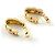 Gemelli Cartier Maillon Panthère in oro giallo 18K con diamanti - vista 3