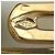 Bulgari Bvlgari BVLGARI Parentesi Openwork Ring in Gelbgold - Ansicht 4