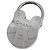 Charm per borsa Chanel Silver Argento