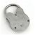 Charm per borsa Chanel Silver Argento - vista 2