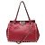 BORSA A MANO VALENTINO ROCKSTUD IW2B0037BOL IN PELLE ROSSA BORSA A TRACCOLLA