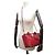 BORSA A MANO VALENTINO ROCKSTUD IW2B0037BOL IN PELLE ROSSA BORSA A TRACCOLLA - vista 5