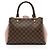 Louis Vuitton Damier Ebene Brittany Satchel Tasche Braun - Ansicht 3