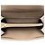 Portefeuille Monogramme Saint Laurent Matelassé Grain de Poudre Marron Beige - vue 5