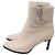Botines de tacón Alix de 3.1 Phillip Lim en cuero crema Blanco Crudo - vista 4