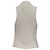 Autre Marque Top sem mangas com gola alta LPA em nylon branco Cru - vista 4