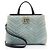 Gucci Matelasse Denim Pearl GG Marmont Small Tote Blau
