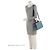 Gucci Matelasse Denim Pearl GG Marmont Small Tote Blau - Ansicht 5