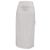 Autre Marque Falda midi Leset con abertura lateral en viscosa blanca Blanco Crudo