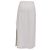 Autre Marque Falda midi Leset con abertura lateral en viscosa blanca Blanco Crudo - vista 3